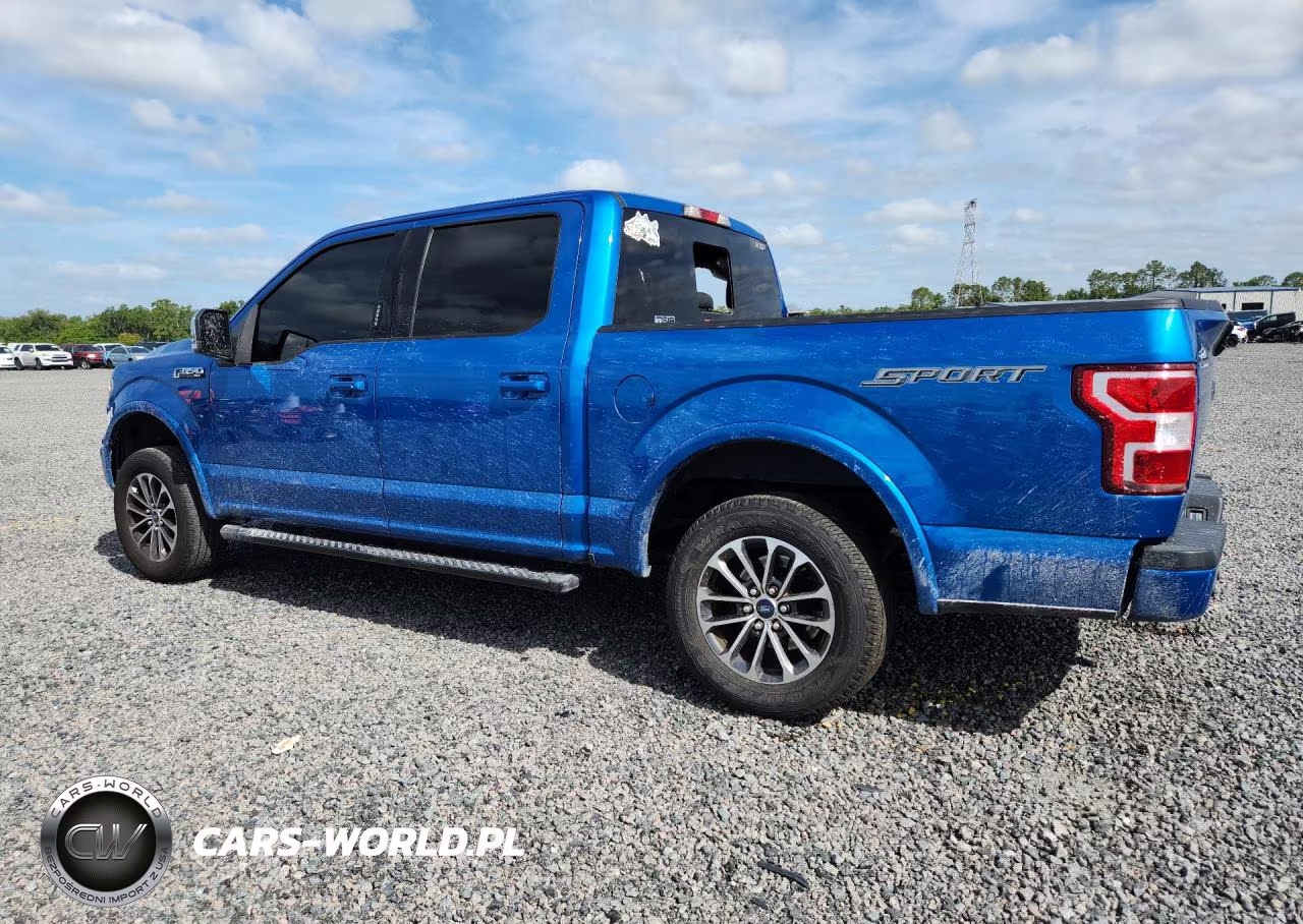 2019 Ford F150 Supercrew VIN:1FTEW1C42KFD09705 - 2
