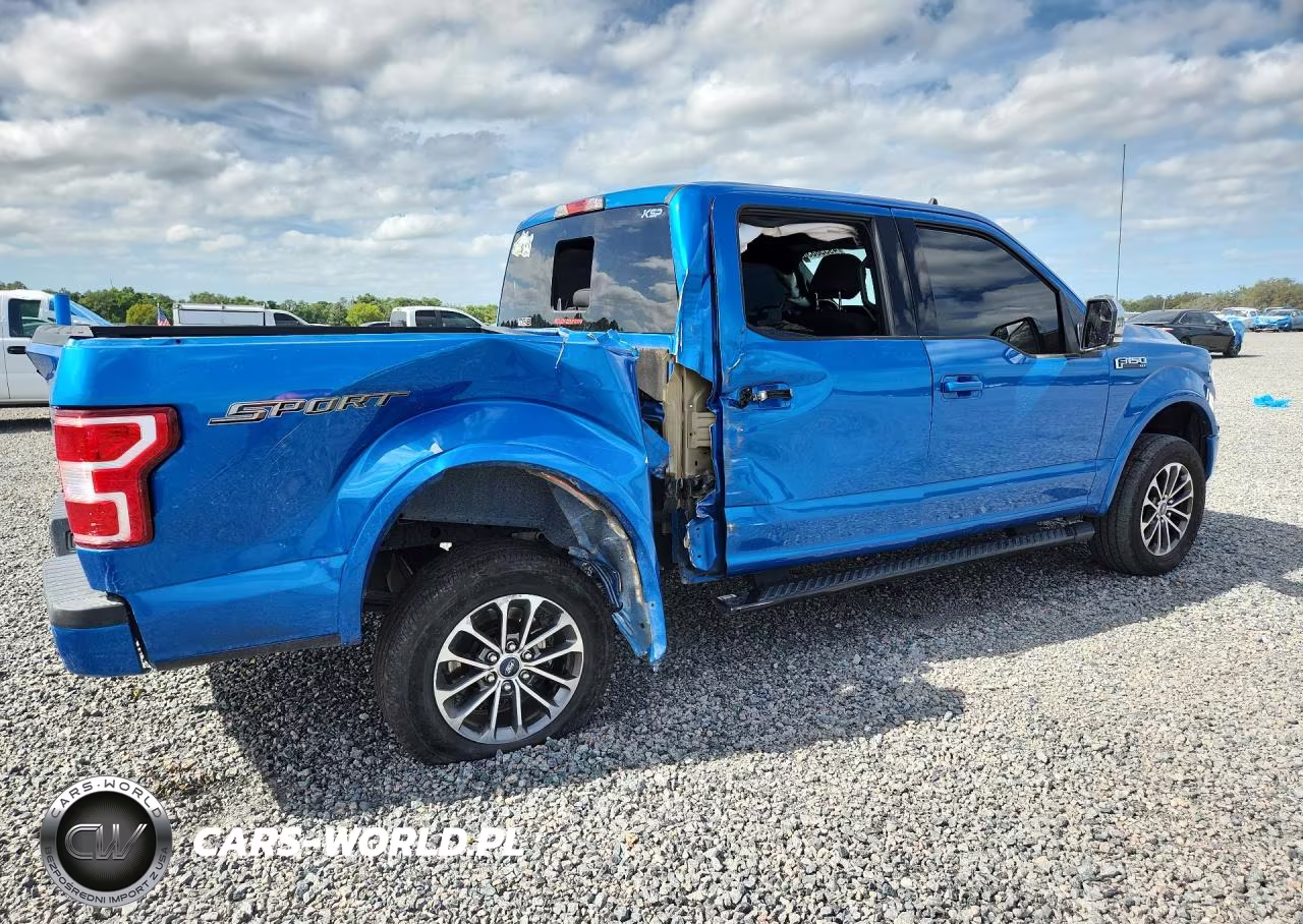 2019 Ford F150 Supercrew VIN:1FTEW1C42KFD09705 - 3