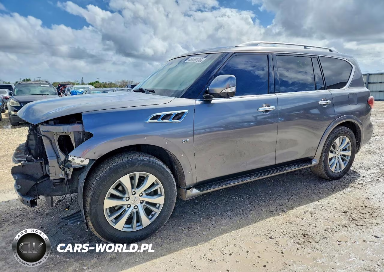 2016 Infiniti Qx80 Base VIN:JN8AZ2NF6G9613284 - 1