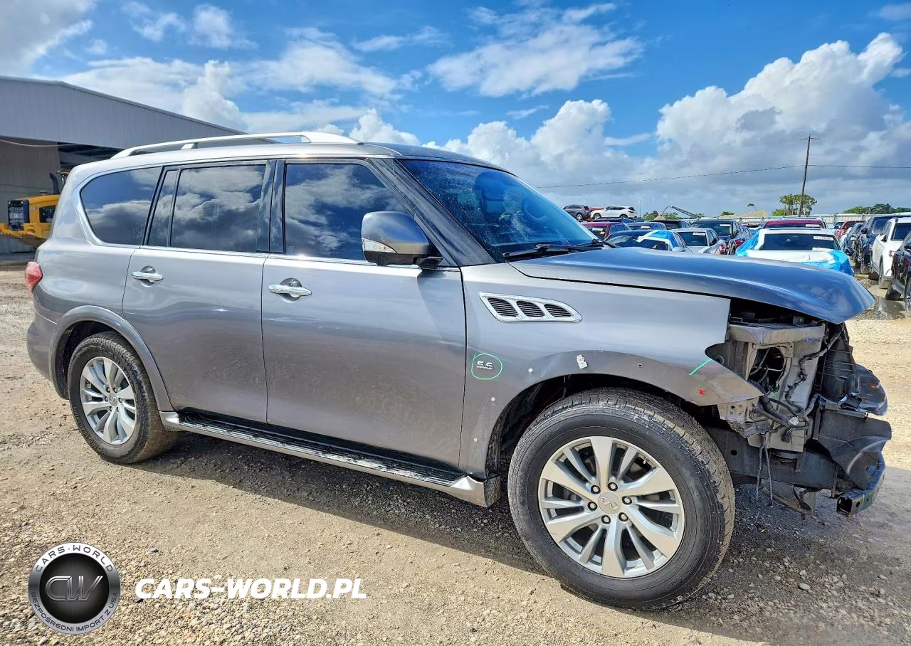 2016 Infiniti Qx80 Base VIN:JN8AZ2NF6G9613284 - 4