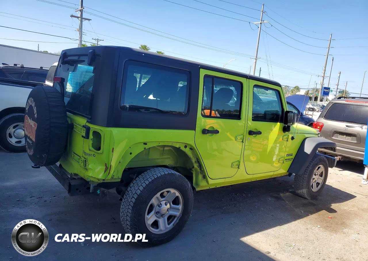 2017 Jeep Wrangler Unlimited Sport VIN:1C4BJWDG5HL532032 - 3