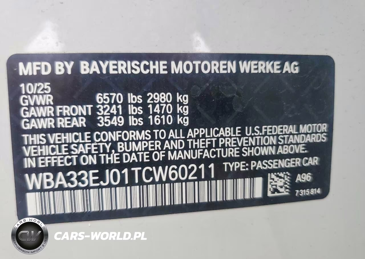 2026 BMW 760 Xi VIN:WBA33EJ01TCW60211 - 12