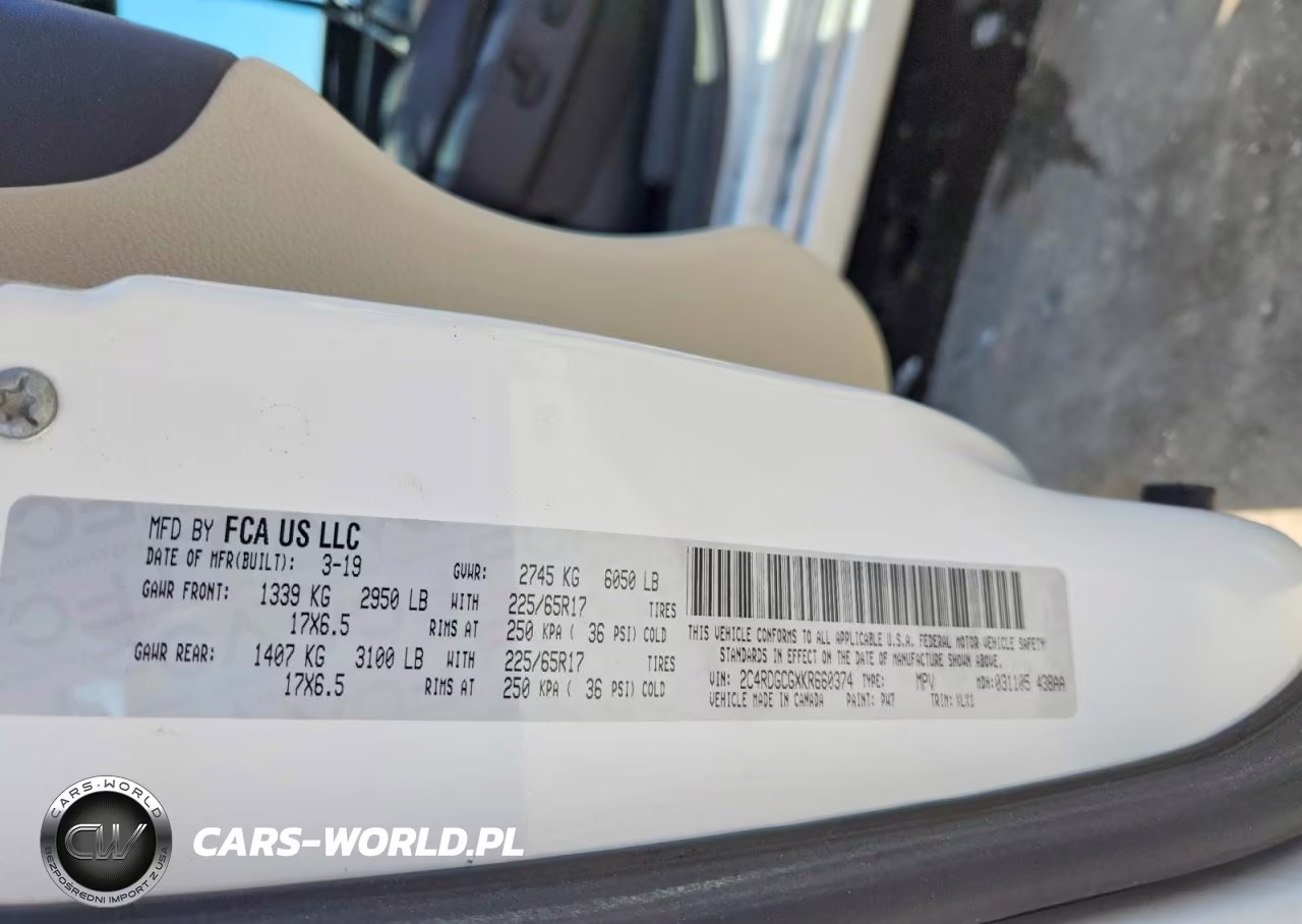 2019 Dodge Grand Caravan Sxt VIN:2C4RDGCGXKR660374 - 13