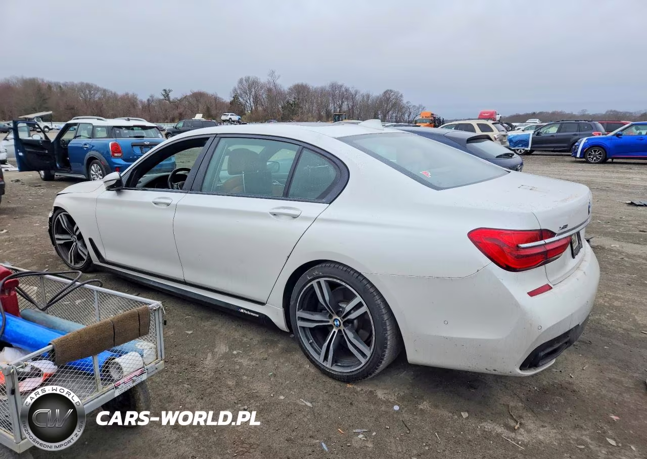 2016 BMW 750 Xi VIN:WBA7F2C57GG419073 - 2