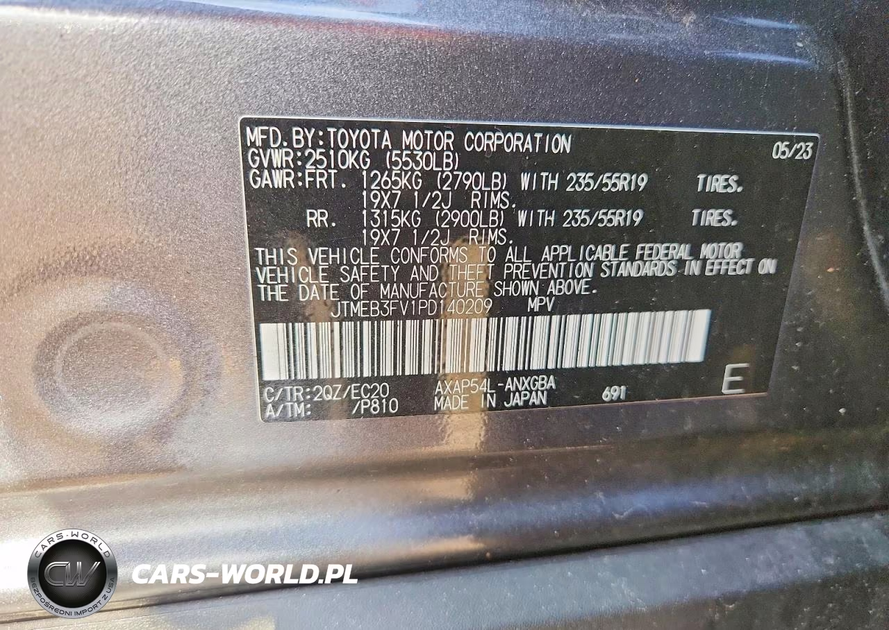 2023 Toyota Rav4 Prime Xse VIN:JTMEB3FV1PD140209 - 13