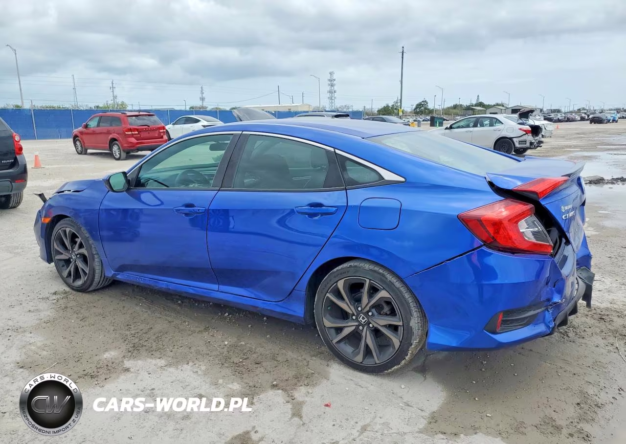 2020 Honda Civic Sport VIN:2HGFC2F85LH572709 - 2