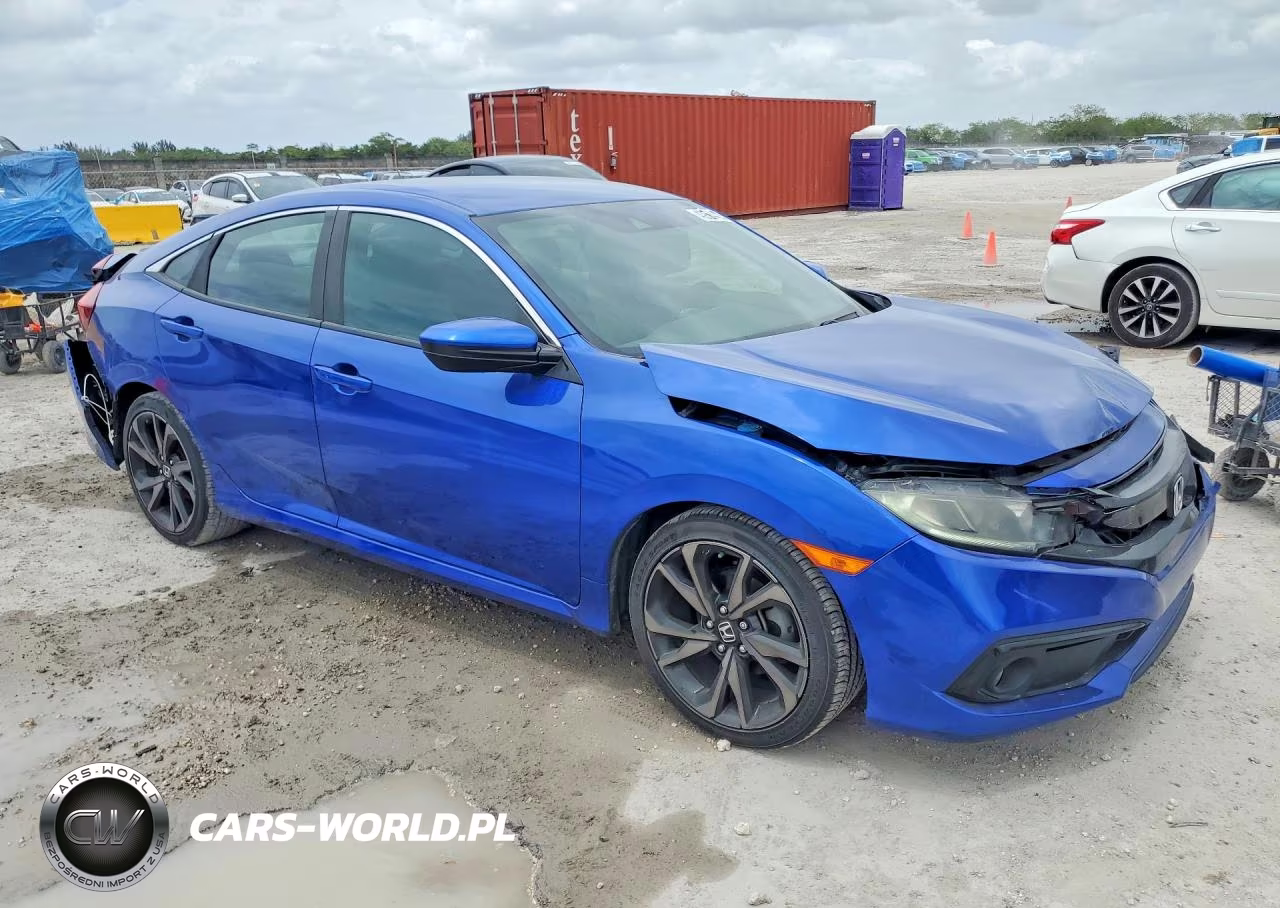 2020 Honda Civic Sport VIN:2HGFC2F85LH572709 - 4