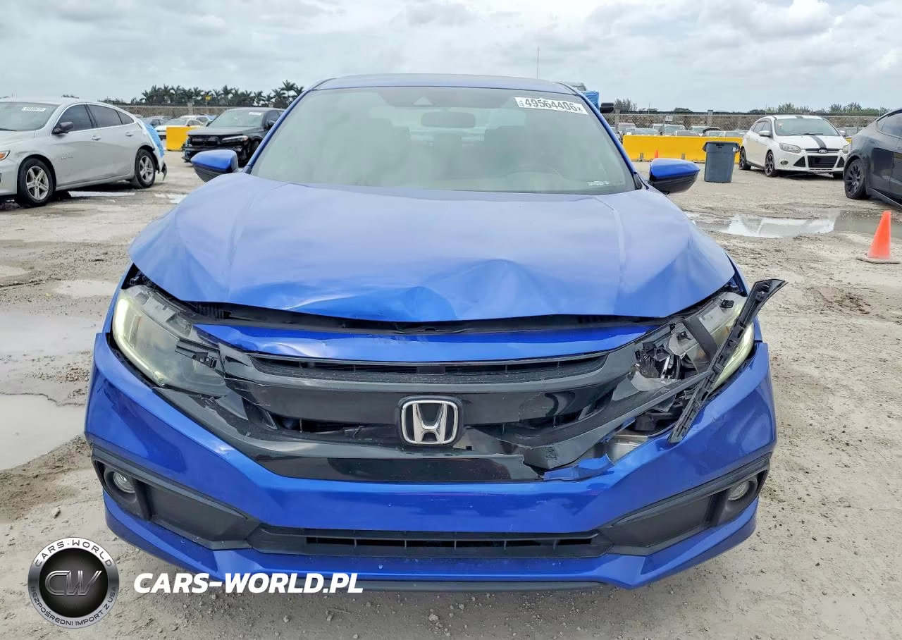 2020 Honda Civic Sport VIN:2HGFC2F85LH572709 - 5
