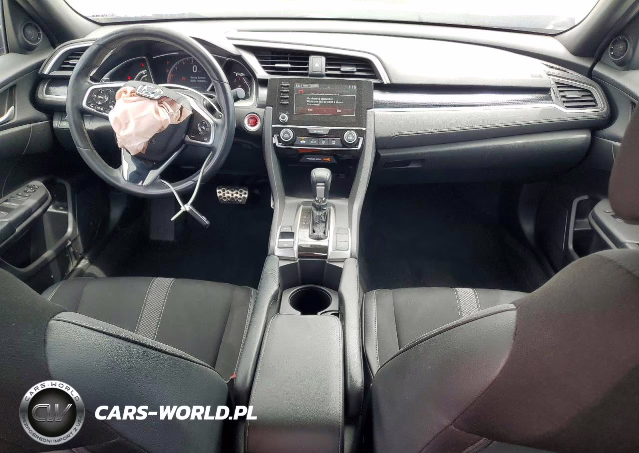 2020 Honda Civic Sport VIN:2HGFC2F85LH572709 - 8