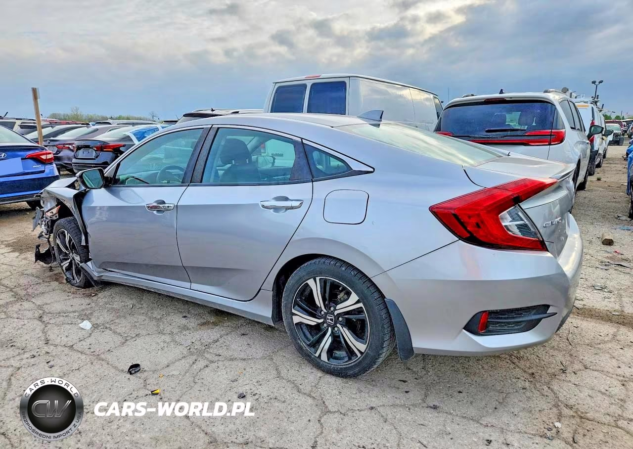 2017 Honda Civic Touring VIN:19XFC1F99HE001423 - 2