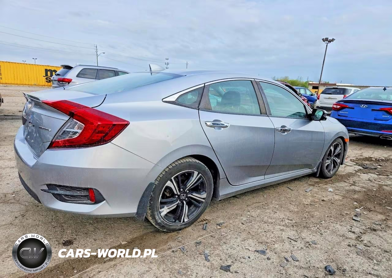 2017 Honda Civic Touring VIN:19XFC1F99HE001423 - 3