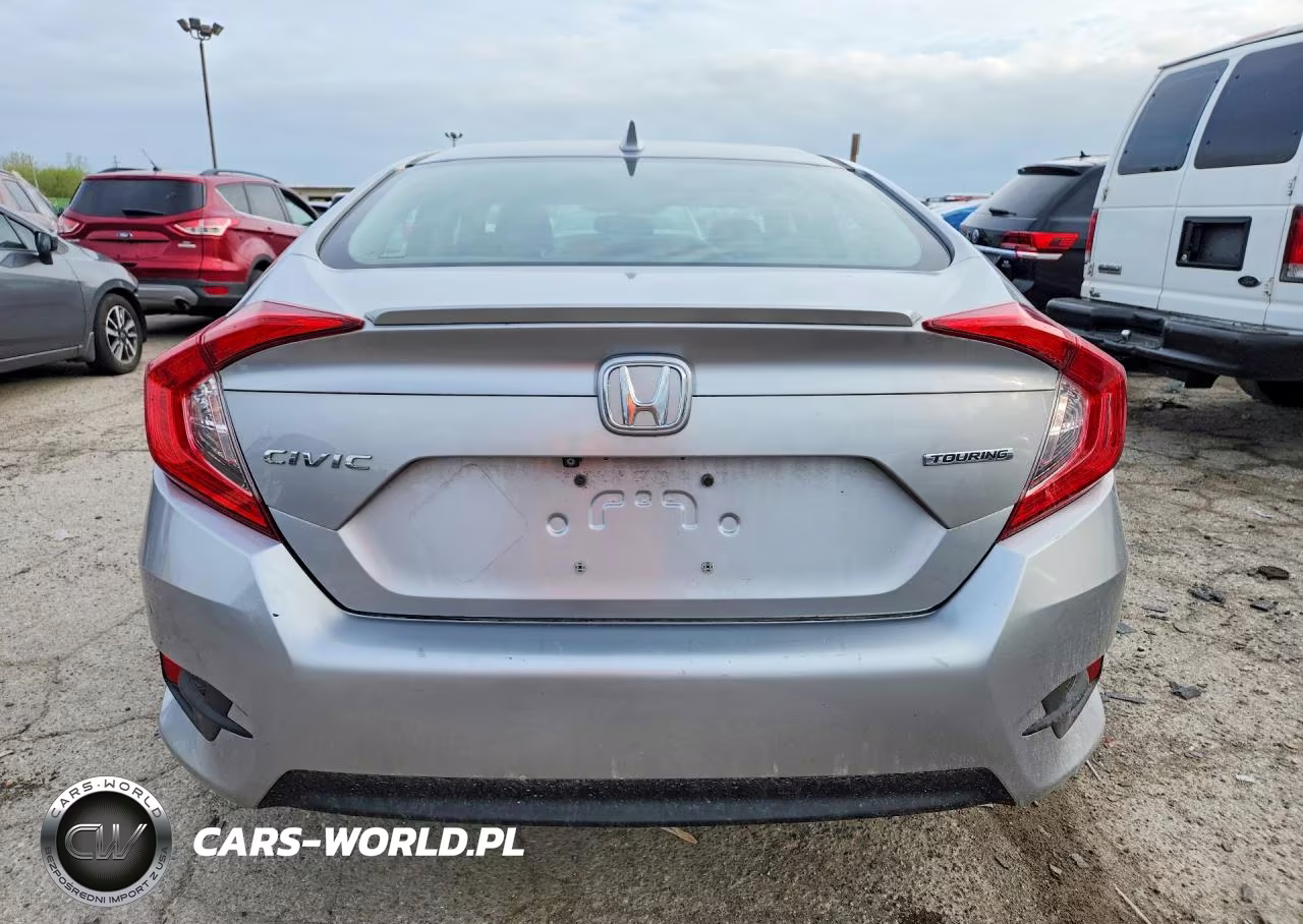 2017 Honda Civic Touring VIN:19XFC1F99HE001423 - 6
