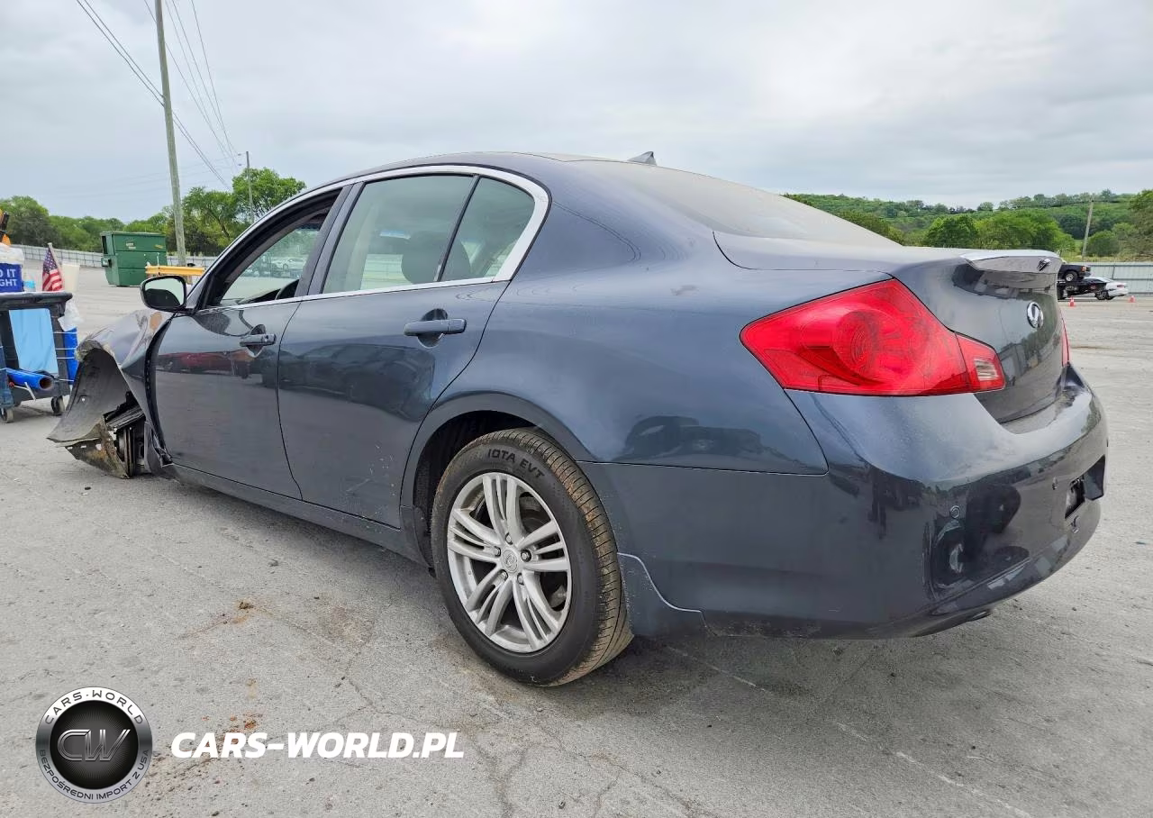 2013 Infiniti G37 VIN:JN1CV6AR2DM756381 - 2