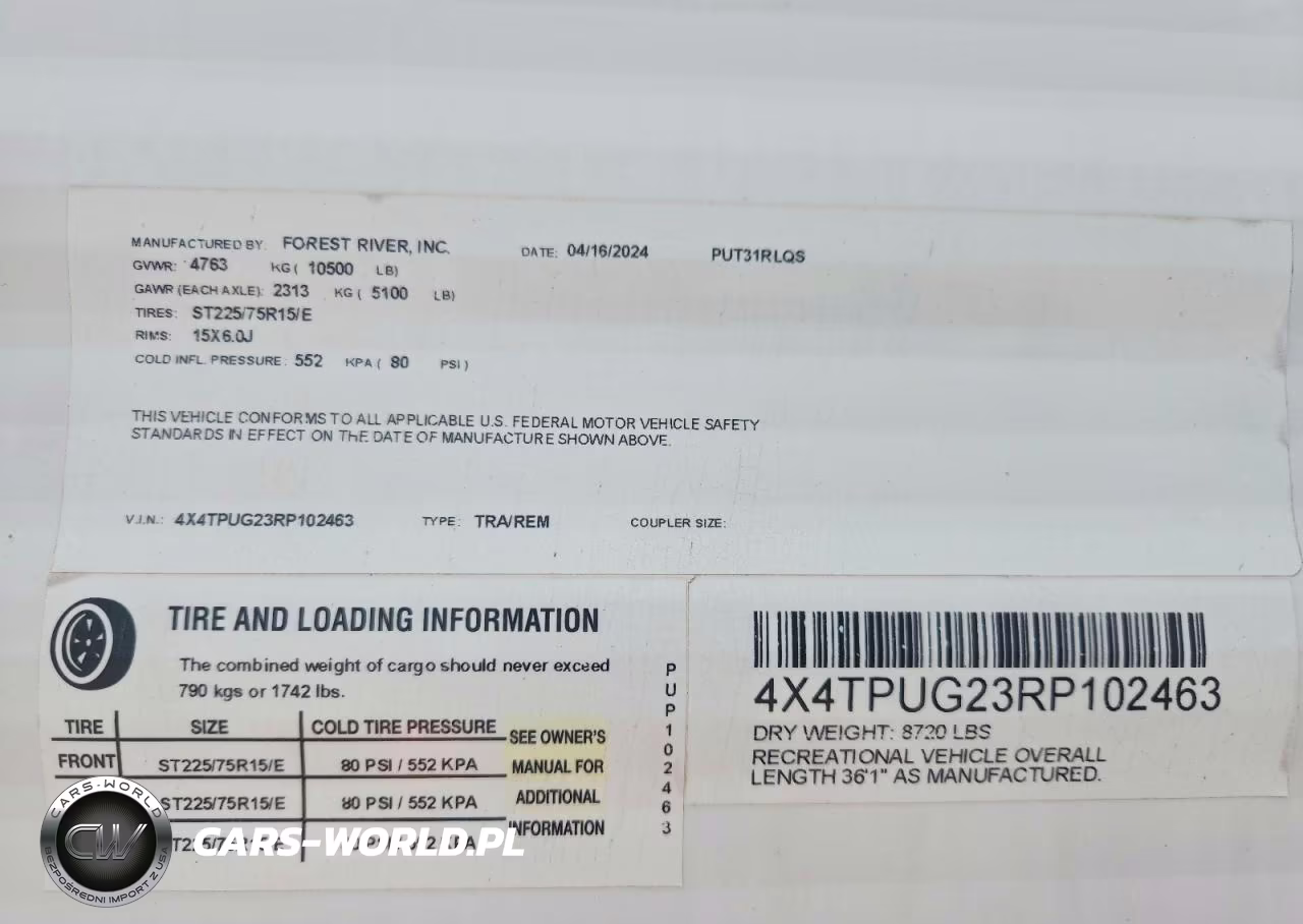 2024 Palamino Puma VIN:4X4TPUG23RP102463 - 10