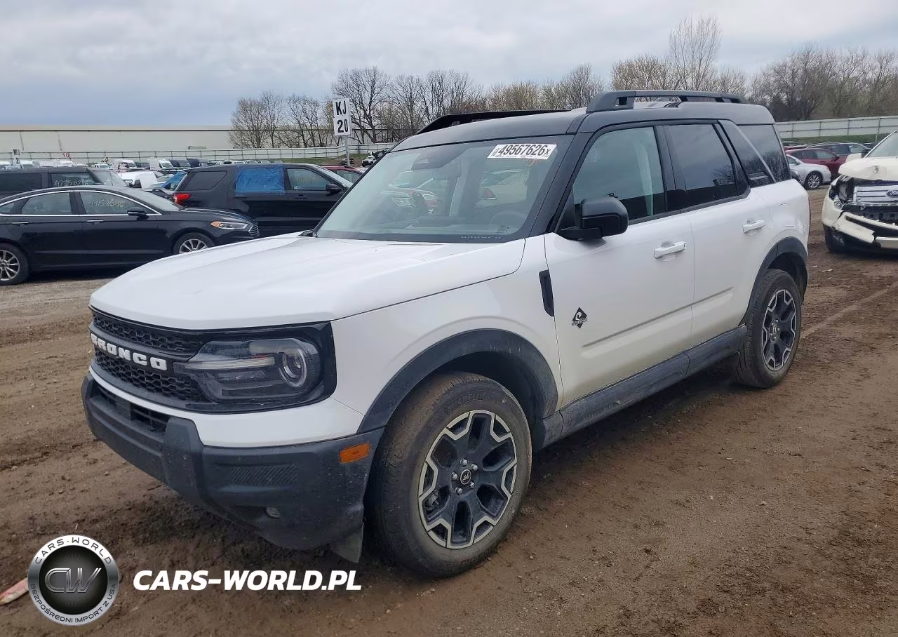 2025 Ford Bronco Sport Outer Banks VIN:3FMCR9CN3SRF86318 - 1