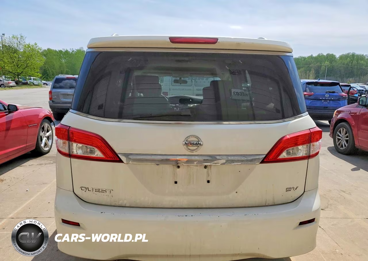 2017 Nissan Quest Sv VIN:JN8AE2KPXH9168638 - 6