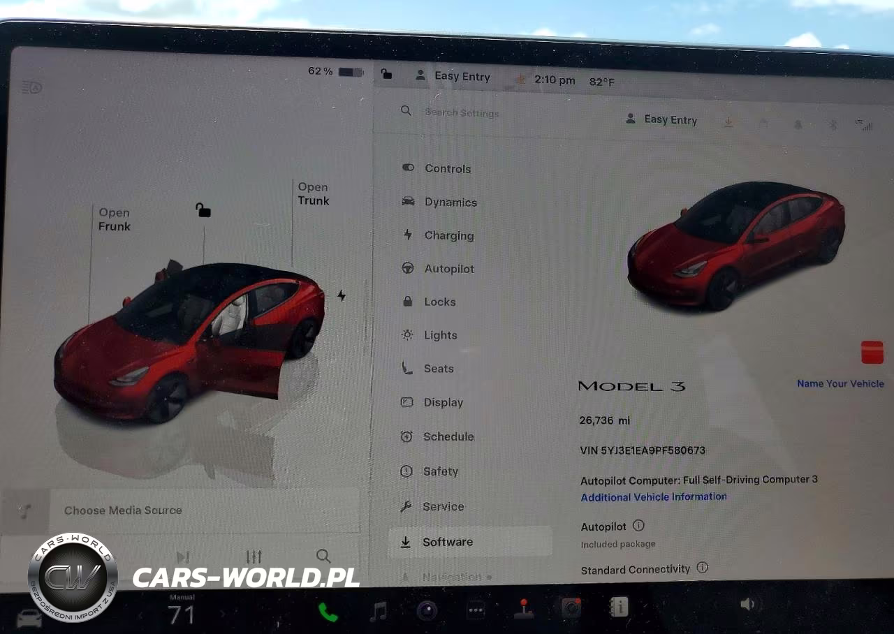 2023 Tesla Model 3 VIN:5YJ3E1EA9PF580673 - 9