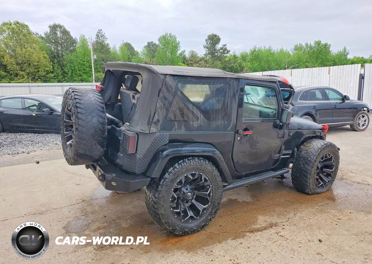 2010 Jeep Wrangler Sport VIN:1J4AA2D15AL205114 - 3