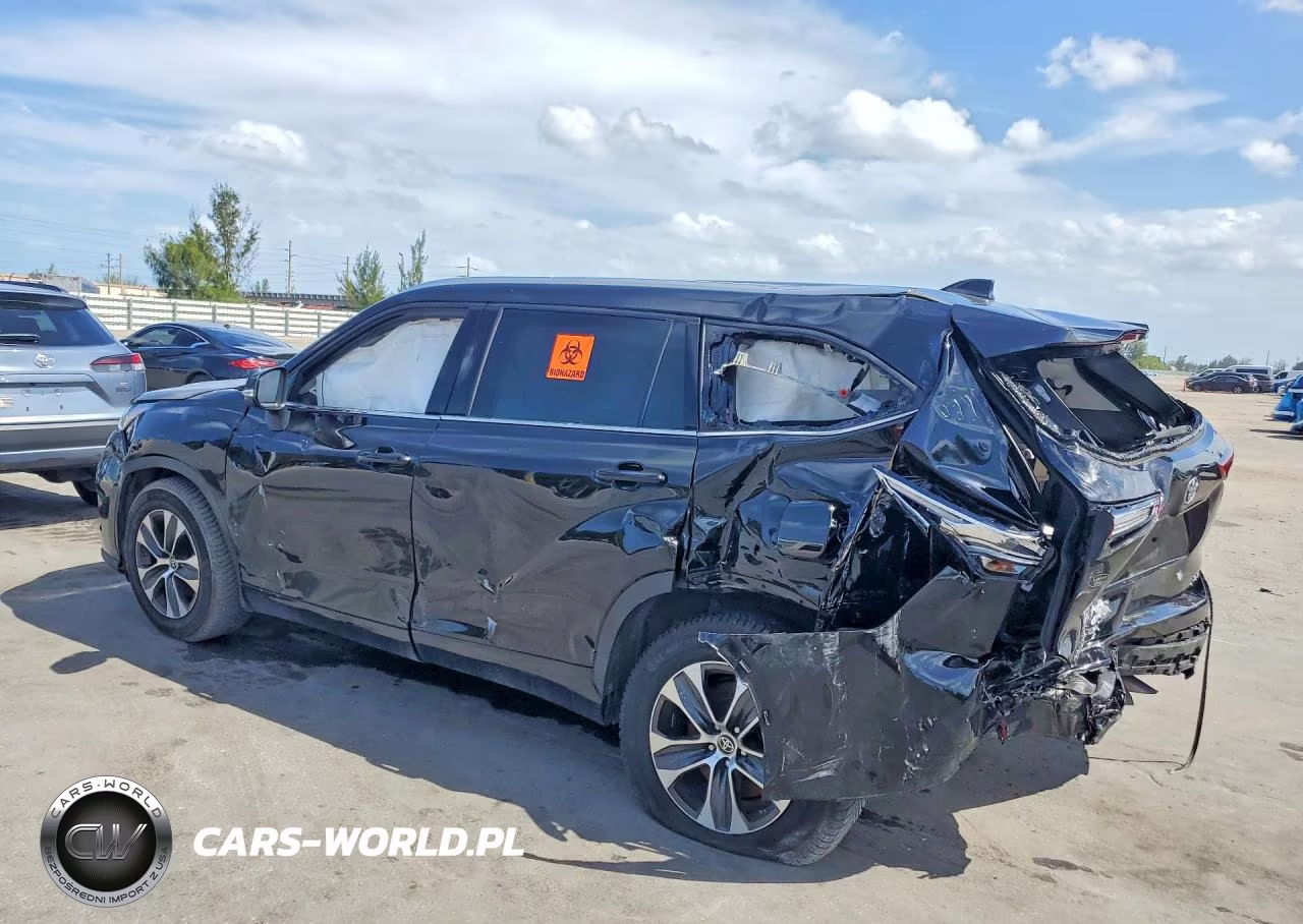 2021 Toyota Highlander Xle VIN:5TDGZRAH7MS536668 - 2