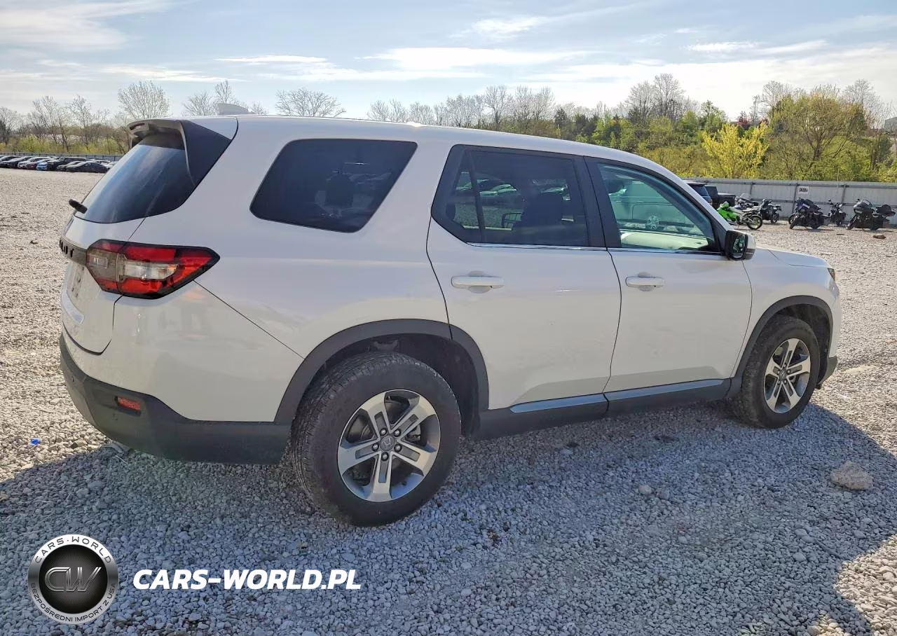 2023 Honda Pilot Exl VIN:5FNYG1H46PB013133 - 3