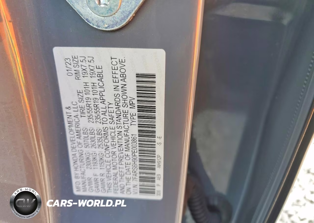 2023 Honda Cr-V Sport Touring VIN:7FARS6H90PE003861 - 13