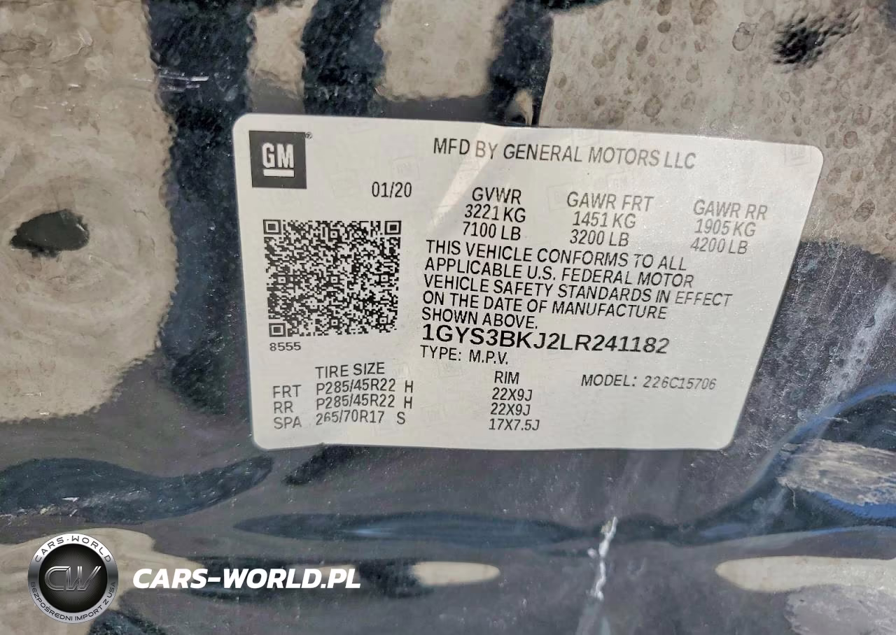 2020 Cadillac Escalade Luxury VIN:1GYS3BKJ2LR241182 - 13