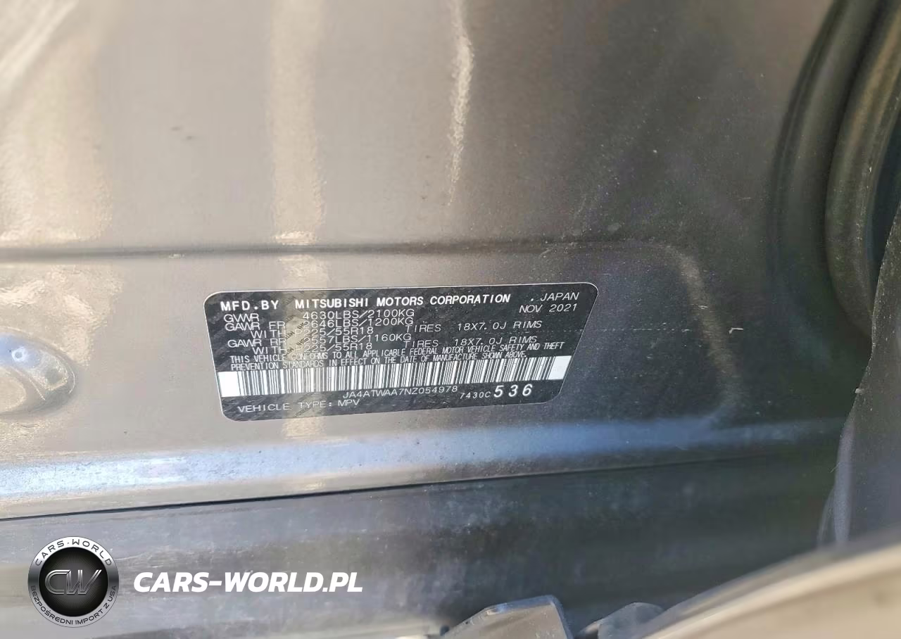 2022 Mitsubishi Eclipse Cross Se-Se Special Edition-Sel-Sel Special Edition VIN:JA4ATWAA7NZ054978 - 13