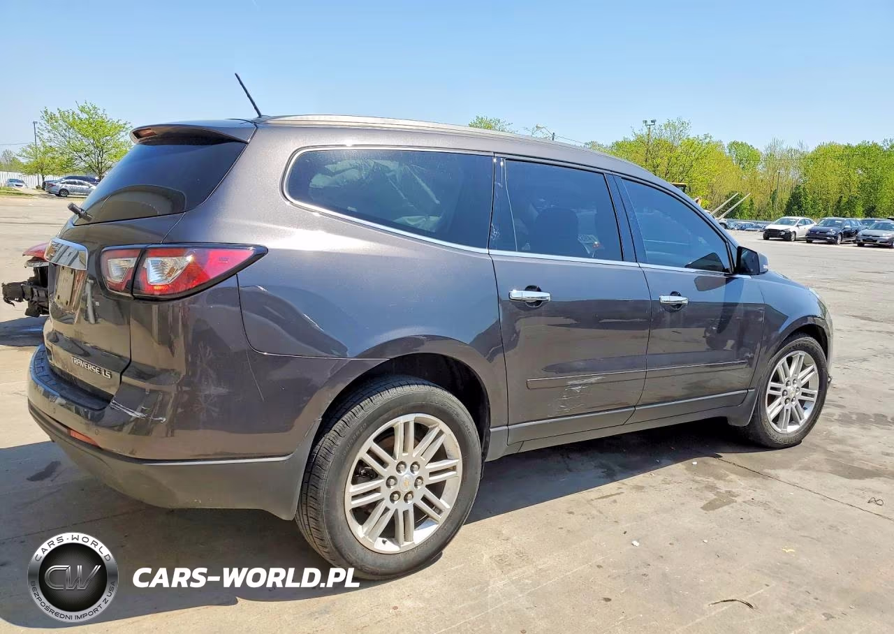 2014 Chevrolet Traverse Lt VIN:1GNKRGKD7EJ239268 - 3