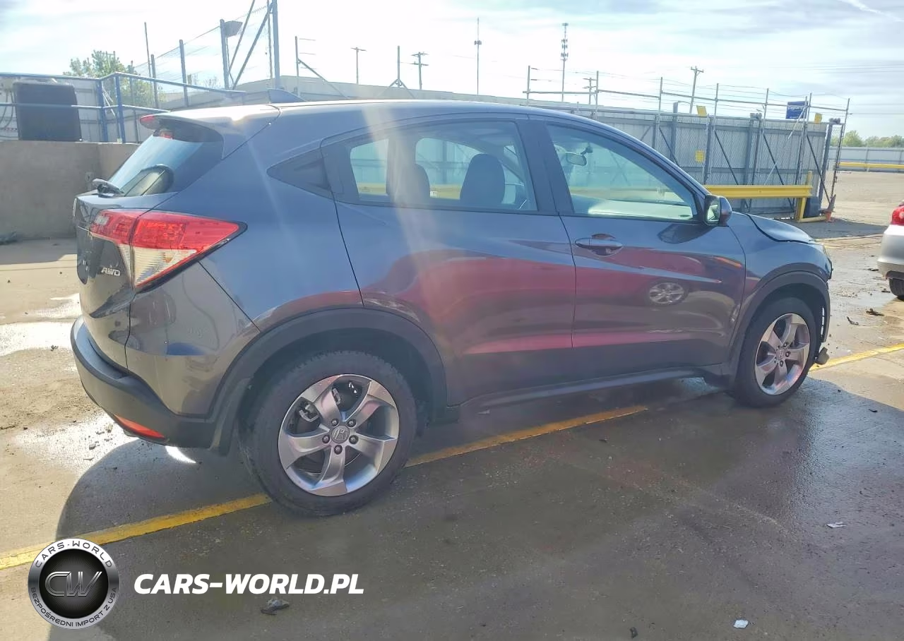 2022 Honda Hr-V Lx VIN:3CZRU6H34NM763361 - 3