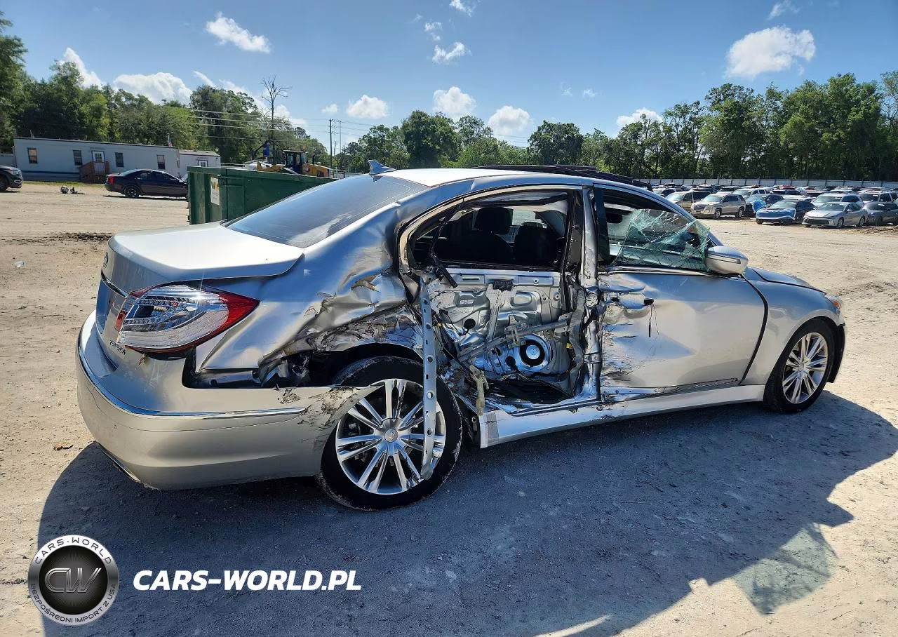 2012 Hyundai Genesis 3.8L VIN:KMHGC4DD2CU204396 - 3