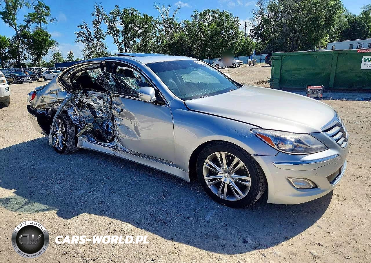2012 Hyundai Genesis 3.8L VIN:KMHGC4DD2CU204396 - 4