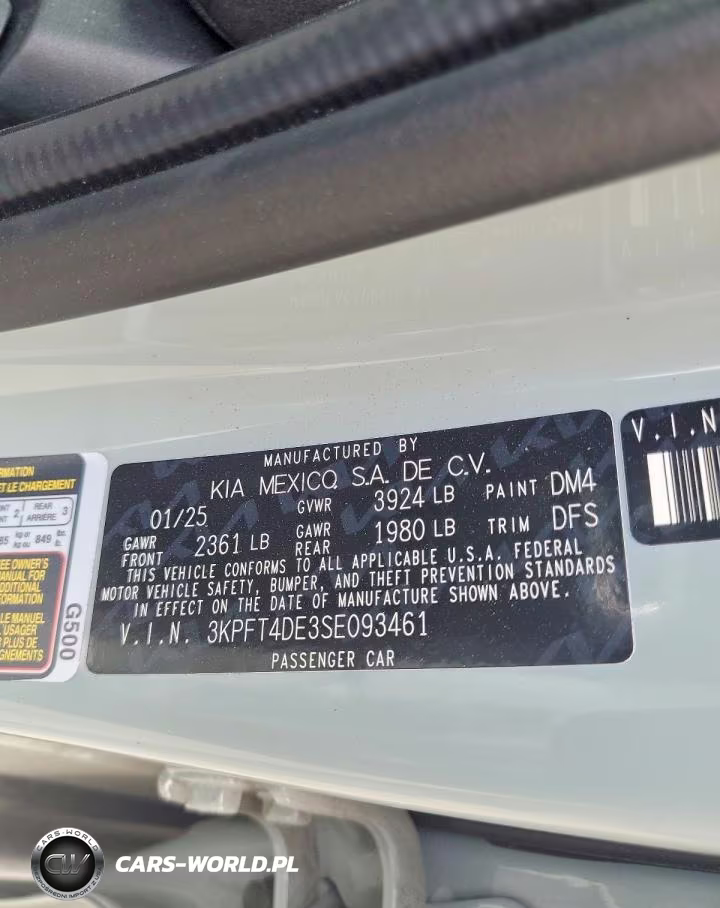 2025 Kia K4 Ex VIN:3KPFT4DE3SE093461 - 12