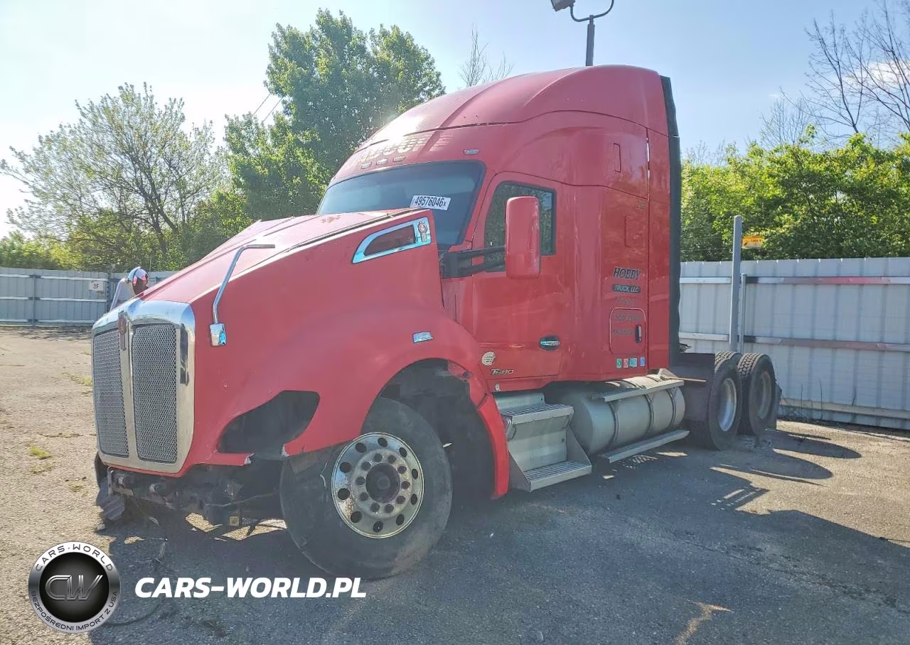 2014 Kenworth T680 Semi Truck VIN:1XKYDP9X2EJ419893 - 2