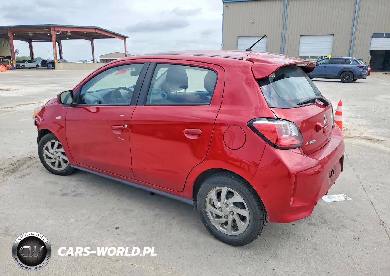 2022 Mitsubishi Mirage Es VIN:ML32AUHJ4NH009774 - 2