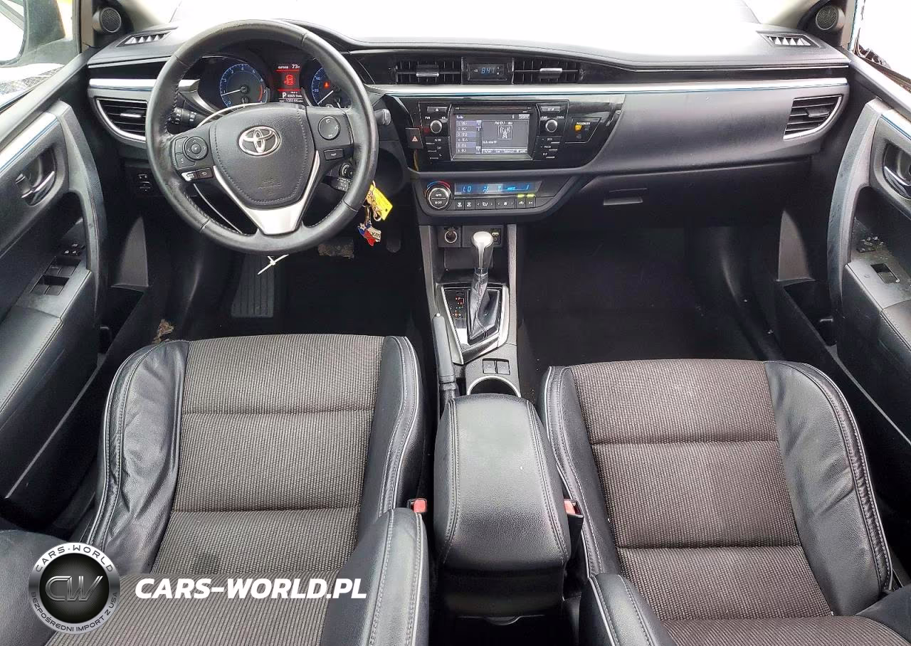 2016 Toyota Corolla S Plus VIN:5YFBURHE2GP430825 - 8