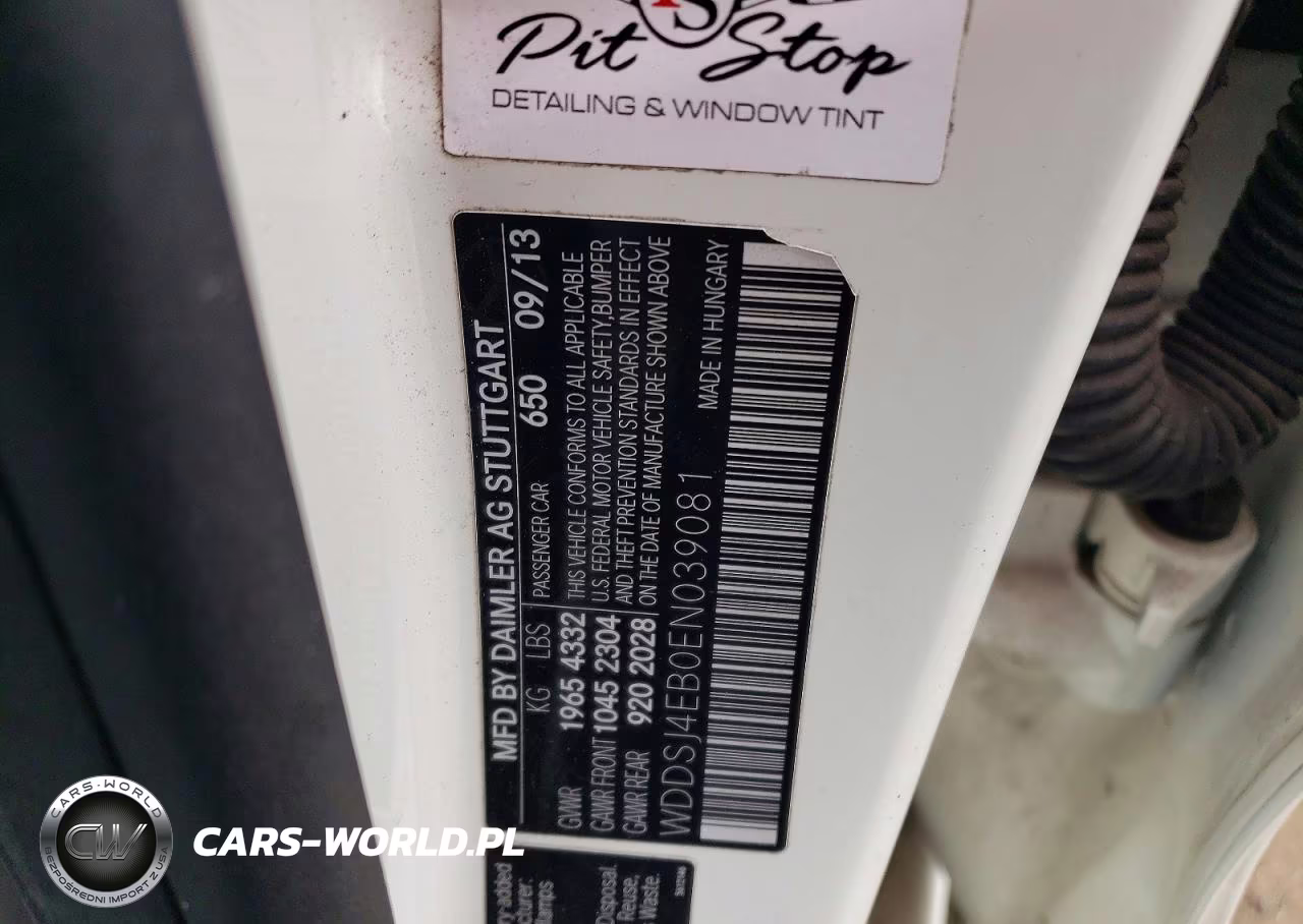 2014 Mercedes-Benz Cla 250 VIN:WDDSJ4EB0EN039081 - 12