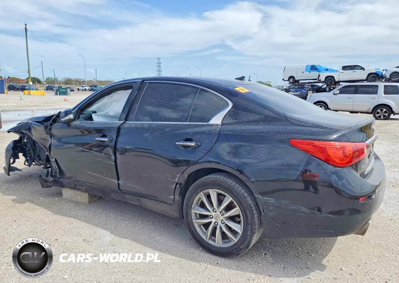 2015 Infiniti Q50 Base VIN:JN1BV7AR5FM398911 - 2