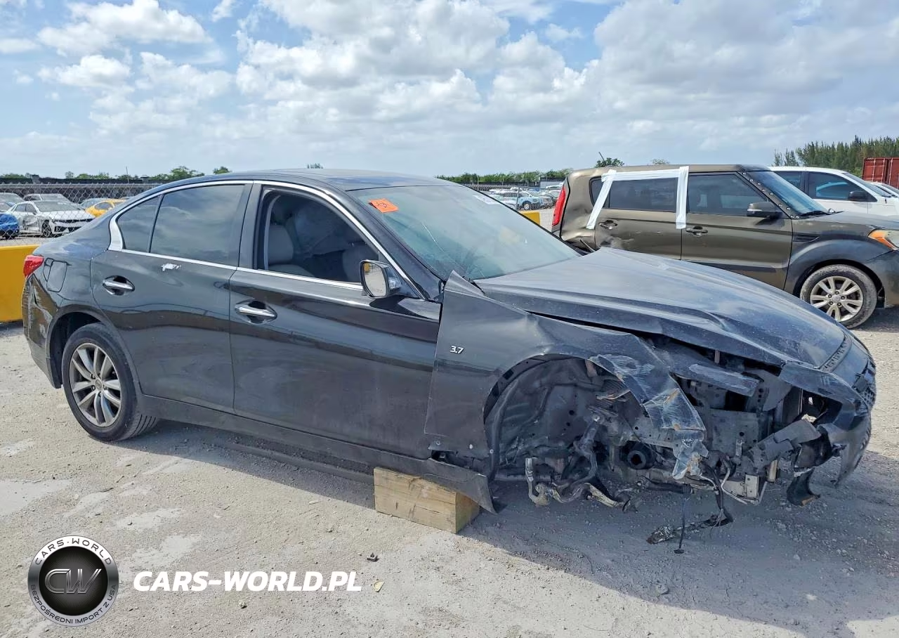 2015 Infiniti Q50 Base VIN:JN1BV7AR5FM398911 - 4