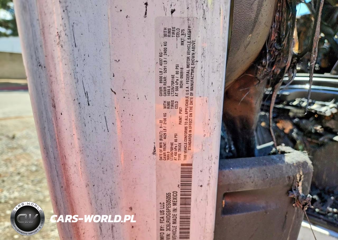 2023 Ram Promaster 2500 Delivery Van VIN:3C6LRVDG6PE505055 - 13