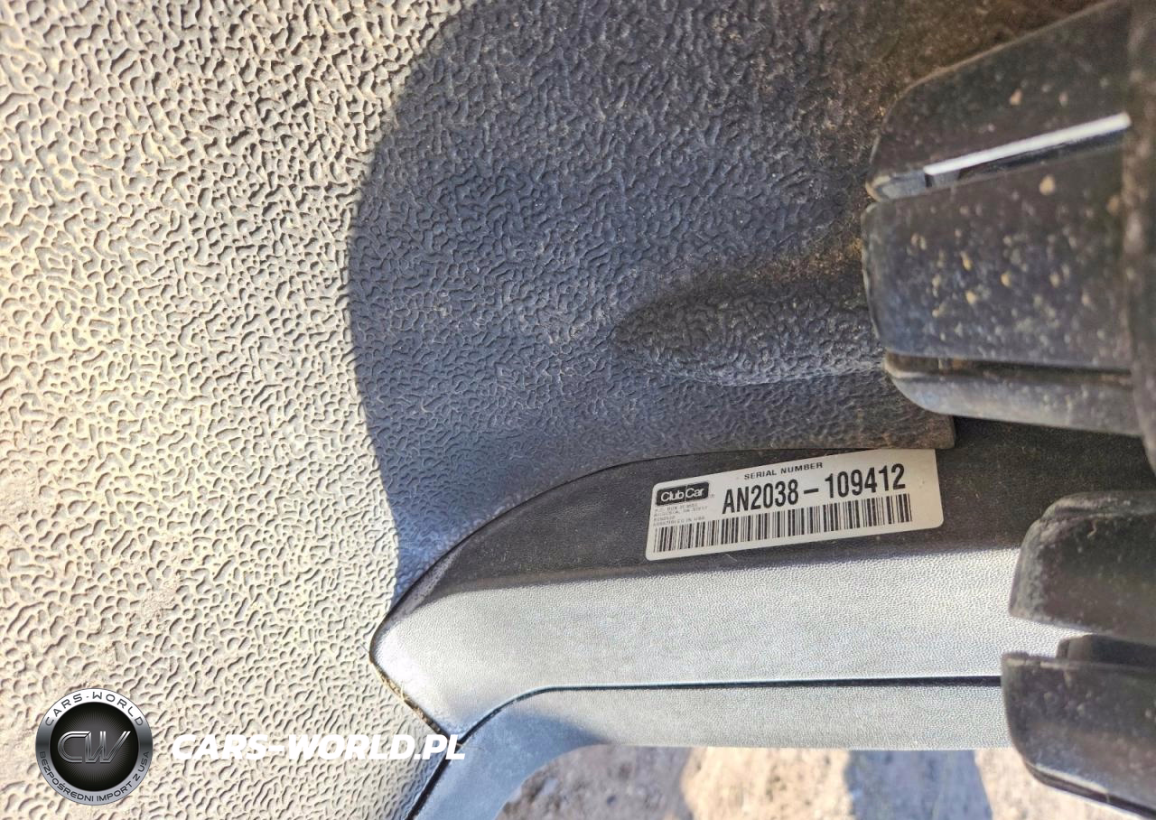 2020 Club Car Tempo Lithium VIN:AN2038109412 - 10