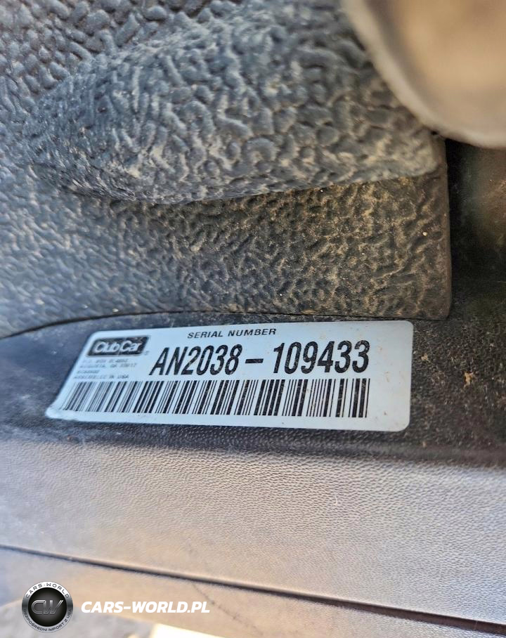 2020 Club Car Tempo Lithium VIN:AN2038109433 - 10