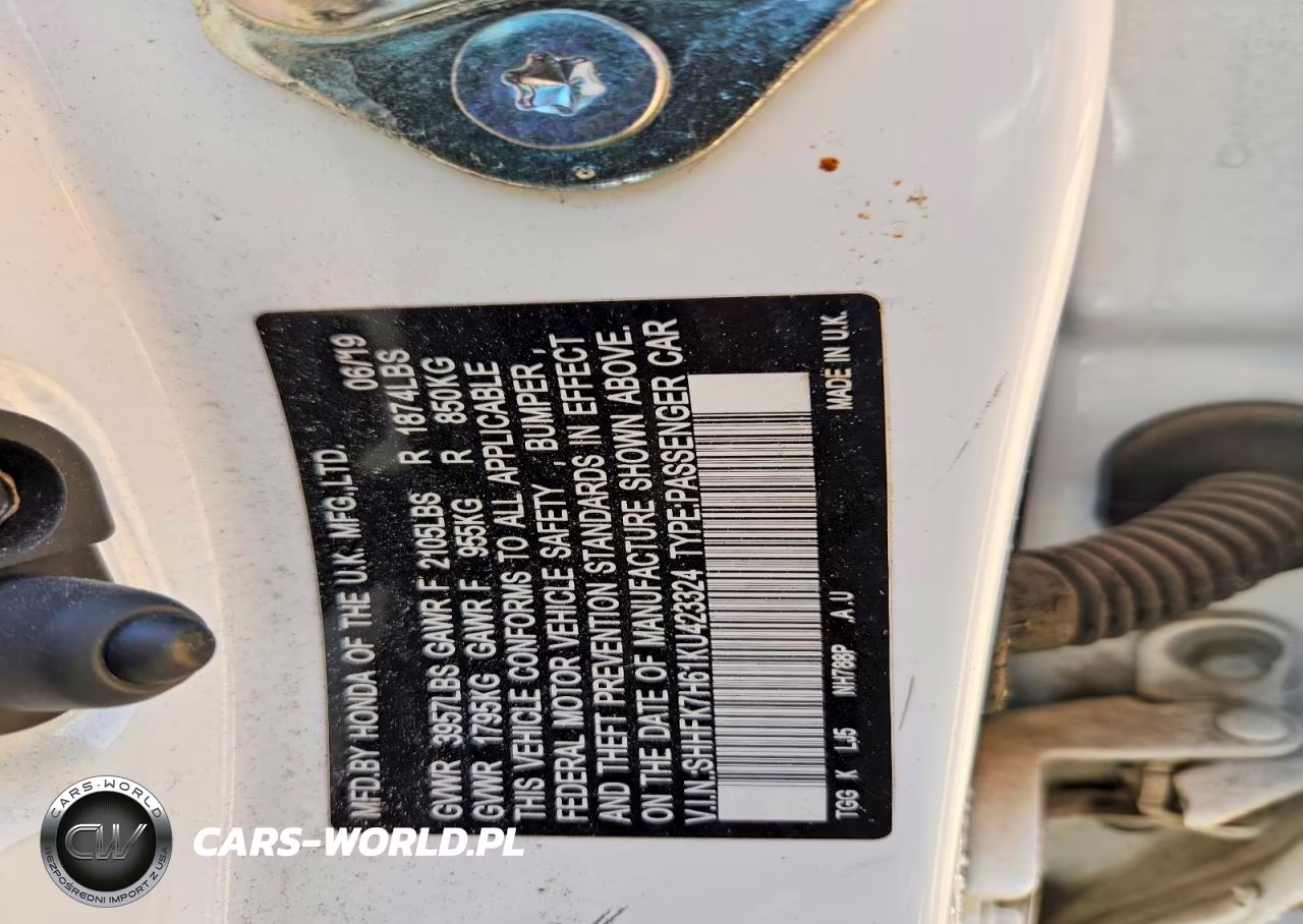 2019 Honda Civic Ex VIN:SHHFK7H61KU423324 - 12