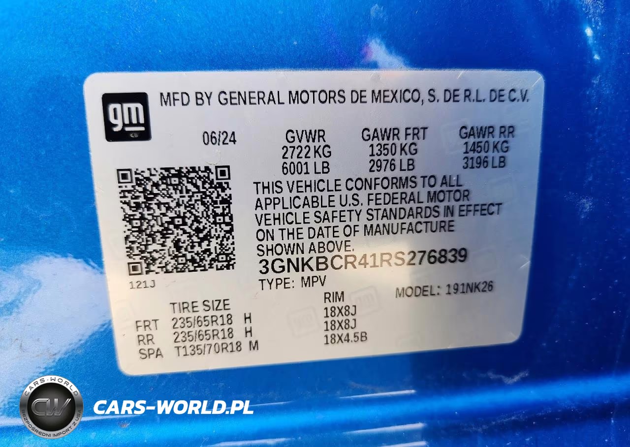 2024 Chevrolet Blazer 2Lt VIN:3GNKBCR41RS276839 - 13