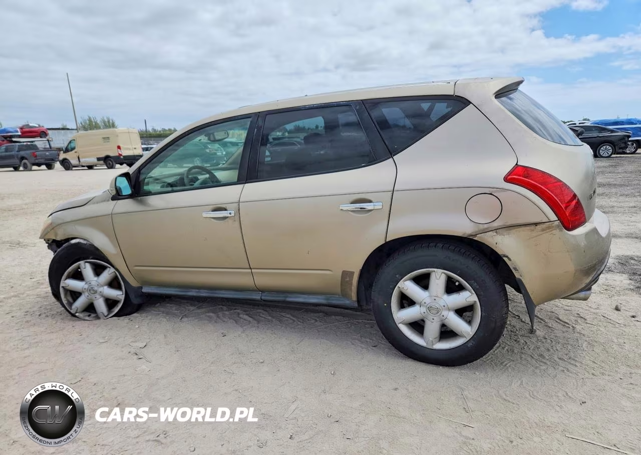 2005 Nissan Murano S VIN:JN8AZ08T05W330285 - 2