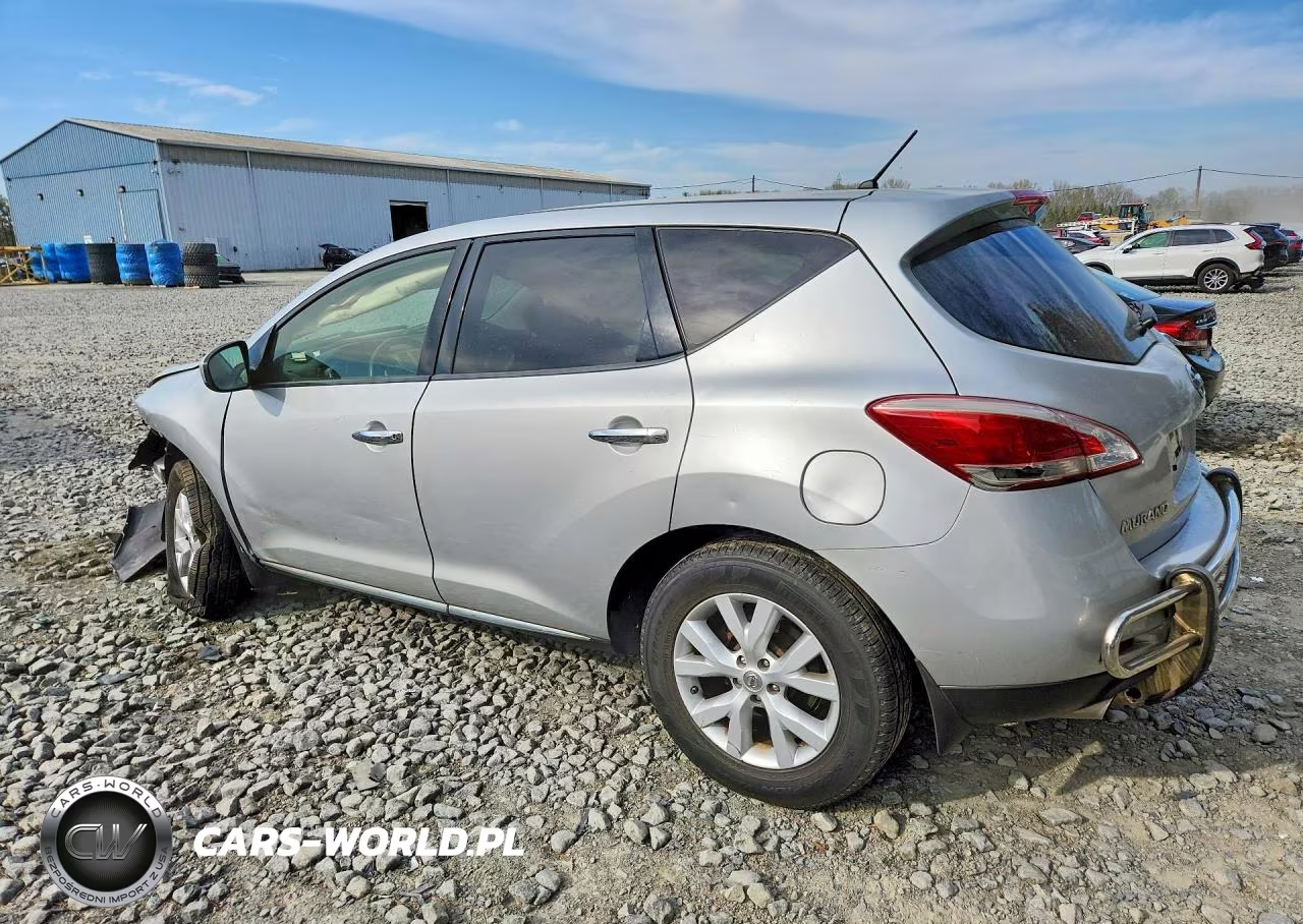 2012 Nissan Murano S VIN:JN8AZ1MW2CW228344 - 2