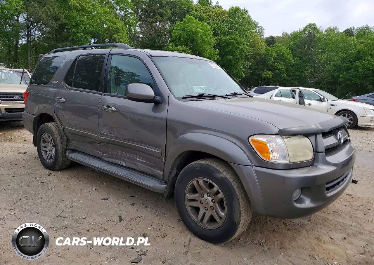 2007 Toyota Sequoia Sr5 VIN:5TDZT34A17S298763 - 4
