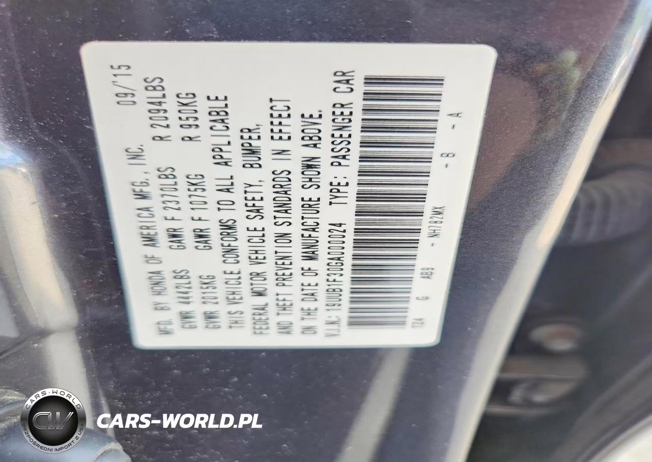 2016 Acura Tlx VIN:19UUB1F30GA000024 - 12