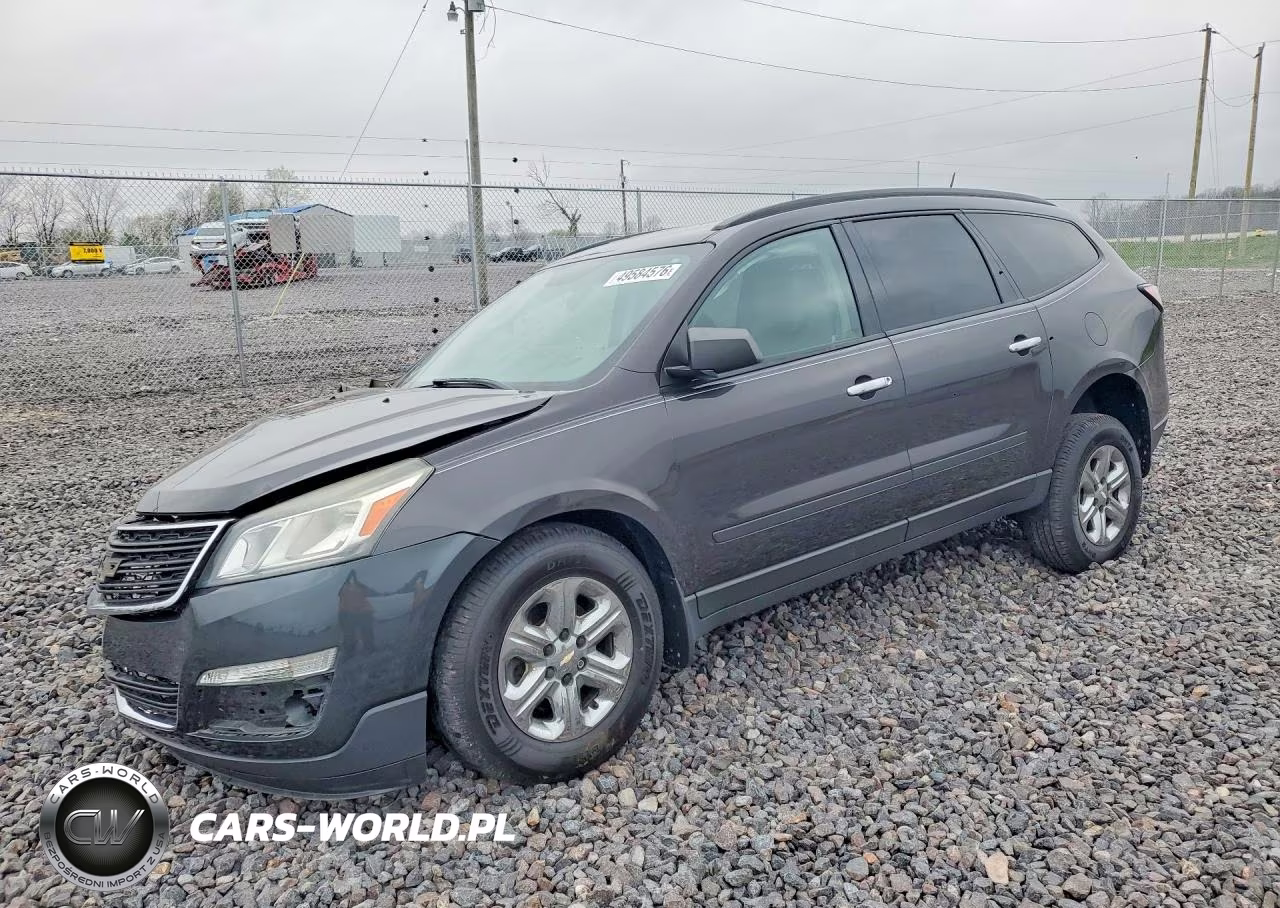 2015 Chevrolet Traverse Ls VIN:1GNKRFED8FJ282573 - 1