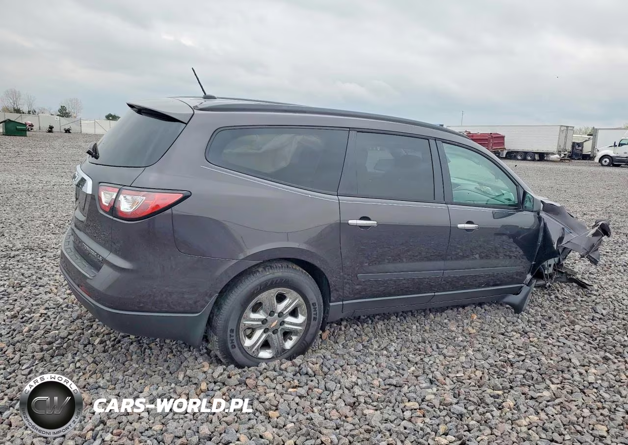 2015 Chevrolet Traverse Ls VIN:1GNKRFED8FJ282573 - 3
