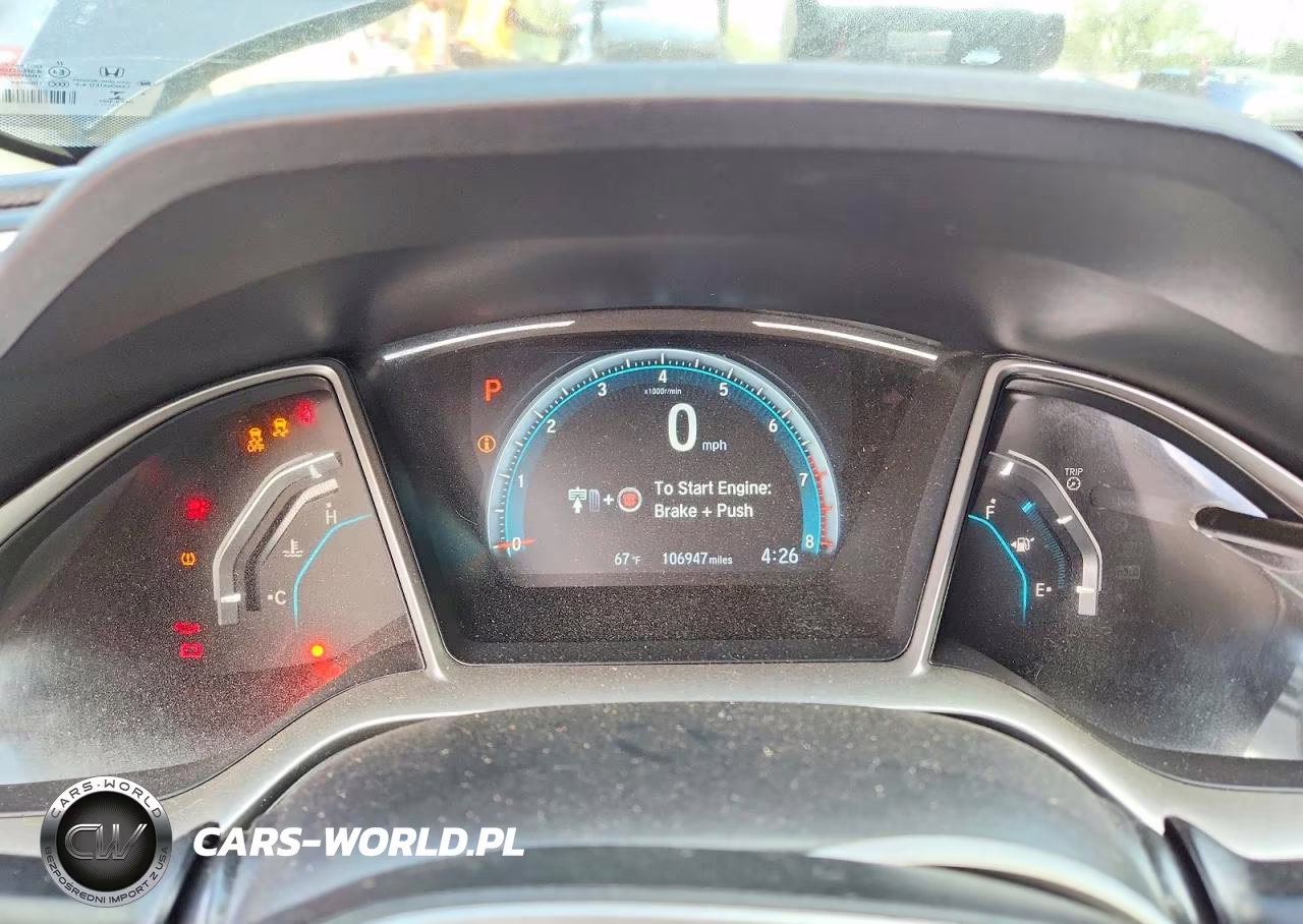 2017 Honda Civic Ex VIN:2HGFC2F75HH501704 - 9